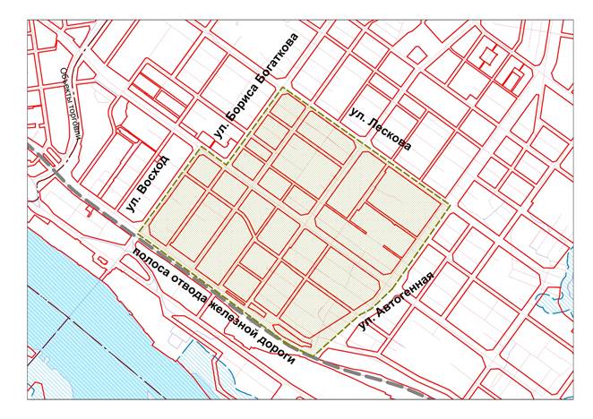 Постановление Мэрии города Новосибирска от 08.07.2020 N 2031 "О подготовке проекта планировки и проектов межевания территории, ограниченной ул. Лескова, ул. Автогенной, полосой отвода железной дороги, ул. Восход и ул. Бориса Богаткова, в Октябрьском районе"