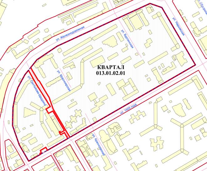 Постановление Мэрии города Новосибирска от 19.10.2021 N 3659 "О подготовке проекта межевания территории квартала 013.01.02.01 в границах проекта планировки территории,ограниченной Красным проспектом, улицами Орджоникидзе, Дмитрия Шамшурина, Железнодорожной, Нарымской, Вокзальной магистралью и полосой отвода железной дороги, в Центральном и Железнодорожном районах"