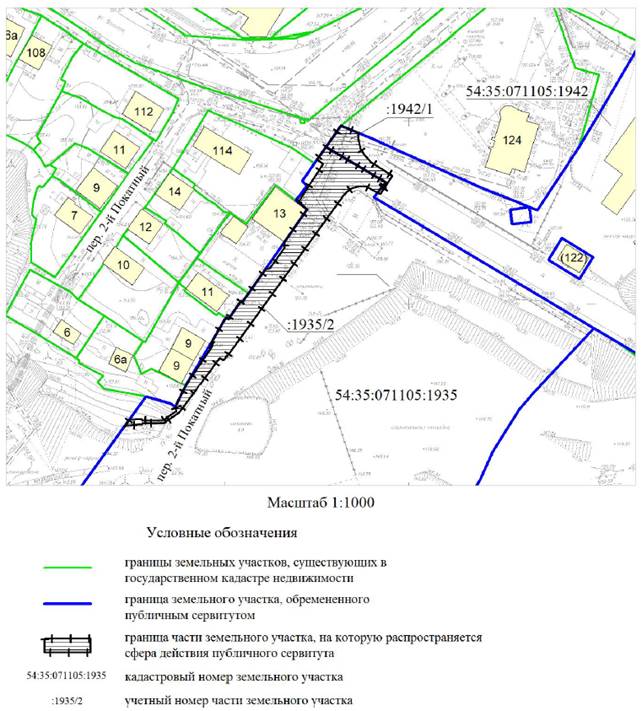 Постановление Мэрии города Новосибирска от 19.04.2022 N 1292 "Об установлении публичного сервитута на земельные участки по ул.Покатной"