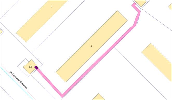Постановление мэрии города Новосибирска от 06.02.2026 N 1113 "Об установлении публичного сервитута в целях размещения и эксплуатации объекта электросетевого хозяйства по ул. Оловозаводской в Кировском районе". Рис. 3