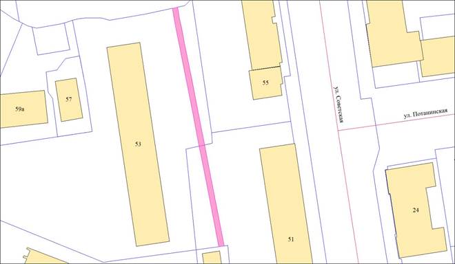 Постановление мэрии города Новосибирска от 06.03.2026 N 2221 "Об установлении публичного сервитута в целях размещения объекта электросетевого хозяйства по ул. Советской в Железнодорожном районе". Рис. 3