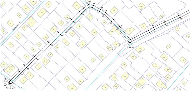 Постановление мэрии города Новосибирска от 08.04.2026 N 3597 "Об установлении публичного сервитута в целях эксплуатации линейного объекта системы газоснабжения в Октябрьском районе". Рис. 3