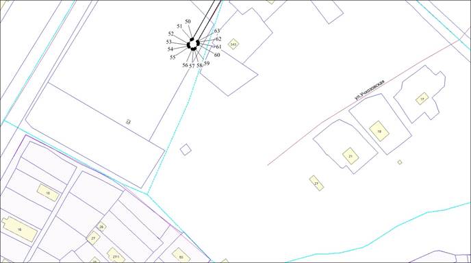 Постановление мэрии города Новосибирска от 23.04.2026 N 4039 "Об установлении публичного сервитута в целях эксплуатации линейного объекта системы газоснабжения ПК «Тула-газ» в Ленинском районе". Рис. 3