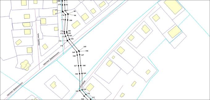 Постановление мэрии города Новосибирска от 27.04.2026 N 4125 "Об установлении публичного сервитута в целях эксплуатации линейного объекта системы газоснабжения ПК «Золотая горка 2003» в Дзержинском районе". Рис. 4