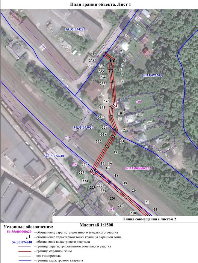 Распоряжение Правительства Новосибирской области от 07.12.2021 N 611-рп "Об установлении зоны с особыми условиями использования территории "Охранная зона "Газопровод высокого давления от ПК 0 до ПК 16+54, г. Новосибирск, ПО "Иня" Октябрьского района г. Новосибирска" протяженностью 1523 метра"
