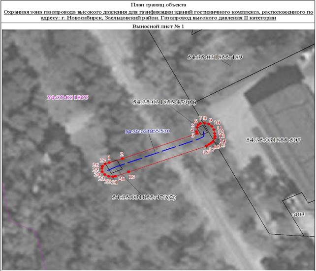 Распоряжение Правительства Новосибирской области от 18.01.2022 N 12-рп "Об установлении зоны с особыми условиями использования территории "Охранная зона "Газопровод высокого давления для газификации зданий гостиничного комплекса, расположенного по адресу: г.Новосибирск, Заельцовский район. Газопровод высокого давления II категории" протяженностью 40 метров"