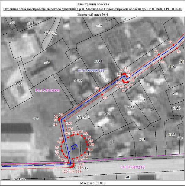 Распоряжение Правительства Новосибирской области от 22.03.2022 N 125-рп "Об установлении зоны с особыми условиями использования территории "Охранная зона "Газопровод высокого давления в р.п. Маслянино Новосибирской области до ГРПШ N 8, ГРПШ N 10" протяженностью 1180 метров"