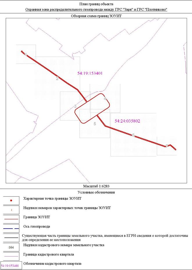 Распоряжение Правительства Новосибирской области от 04.10.2022 N 685-рп "Об установлении зоны с особыми условиями использования территории "Охранная зона "Распределительный газопровод между ГРС "Заря" и ГРС "Плотниково" протяженностью 1165 метров"