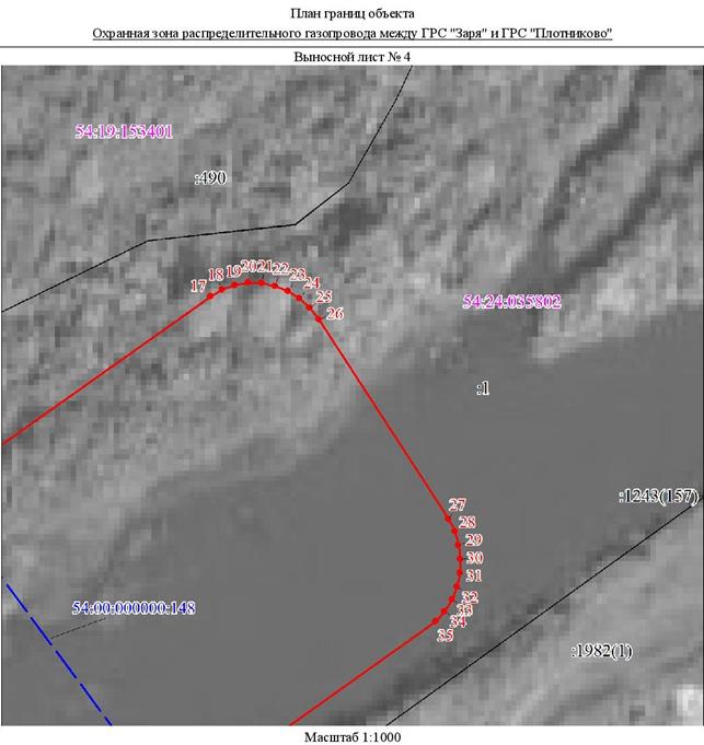 Распоряжение Правительства Новосибирской области от 04.10.2022 N 685-рп "Об установлении зоны с особыми условиями использования территории "Охранная зона "Распределительный газопровод между ГРС "Заря" и ГРС "Плотниково" протяженностью 1165 метров"