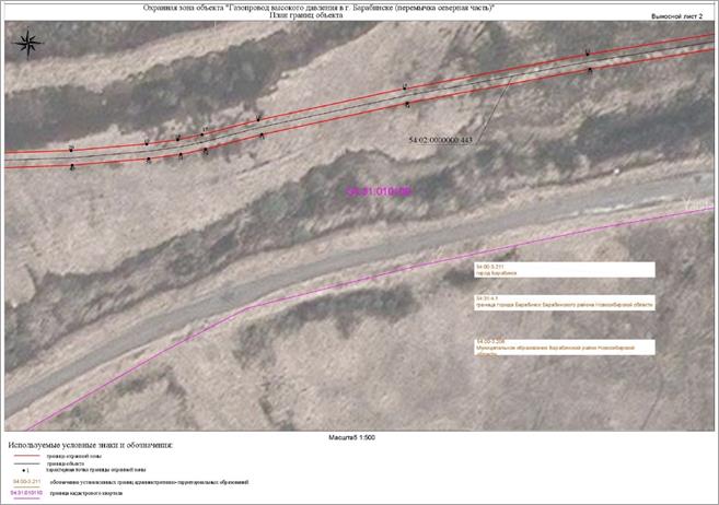 Распоряжение Правительства Новосибирской области от 18.10.2022 N 751-рп "Об установлении зоны с особыми условиями использования территории "Охранная зона "Газопровод высокого давления в г. Барабинске (перемычка северная часть)" протяженностью 530 метров"