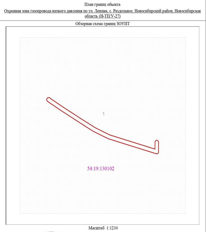 Распоряжение Правительства Новосибирской области от 07.02.2023 N 65-рп "Об установлении зоны с особыми условиями использования территории "Охранная зона "Газопровод низкого давления по ул. Ленина, с. Раздольное, Новосибирский район, Новосибирская область (Н-ТП/У-27)" протяженностью 150 метров"